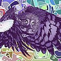 Flying over skulls